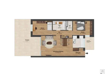 3-Zimmer-Wohnung kaufen in Innsbruck-Land – 80 m², € 524.000 – Bild 16 von 16
