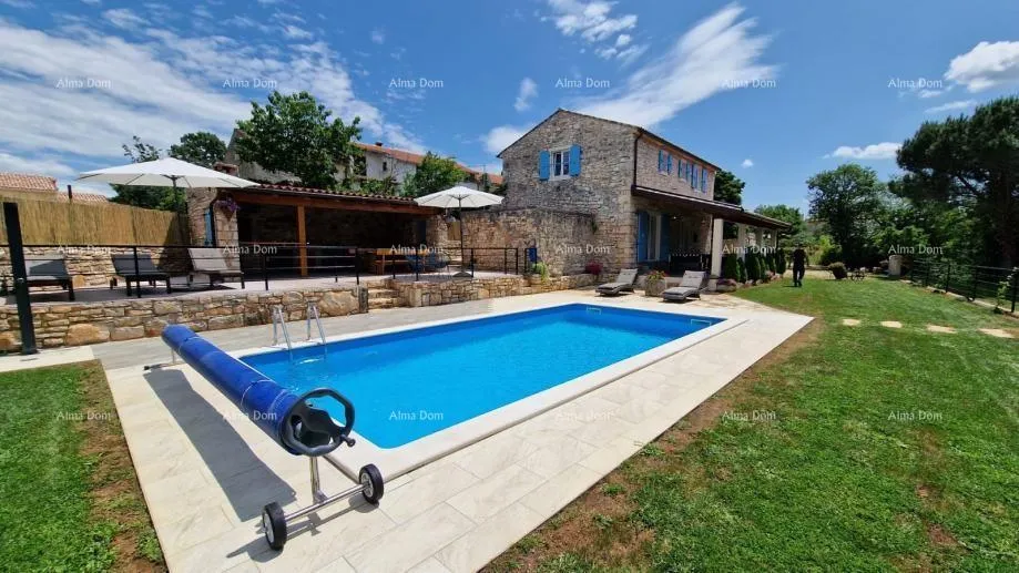 Haus Sveti Lovreč, Wunderschöne Steinvilla mit großem Grundstück - Ansicht 3