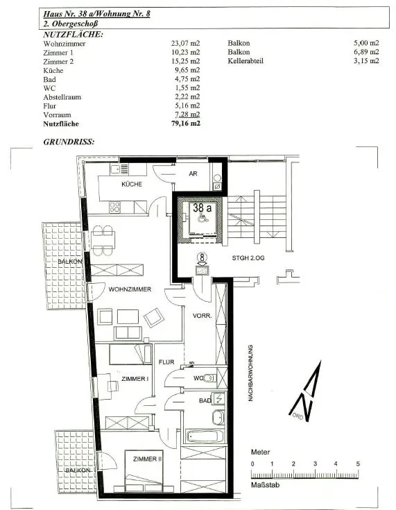 attraktive 3-Zimmer-Wohnung in der Neubaugasse 38a in Graz - Ansicht 2
