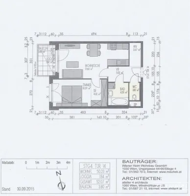 2-Zimmer-Wohnung kaufen in Wien – 50,23 m², € 250.000 – Bild 11 von 11