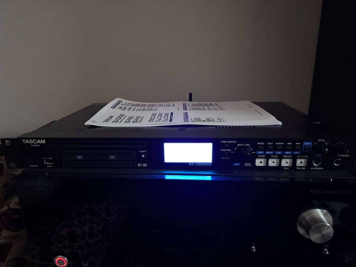 Used Tascam SS-CDR200 Digital sources for Sale | HifiShark.com
