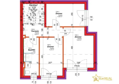 5-Zimmer-Haus kaufen in Wien – 127,69 m², € 598.900 – Bild 32 von 33