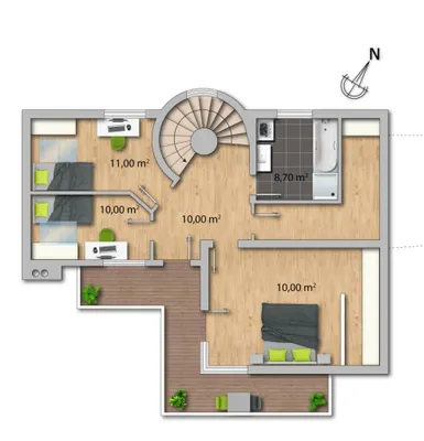 4-Zimmer-Haus kaufen in Innsbruck-Land – 129,5 m², € 749.000 – Bild 4 von 5