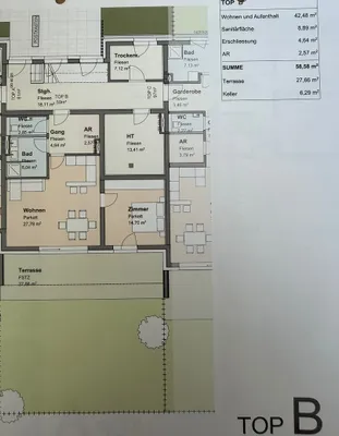2-Zimmer-Wohnung mieten in Wels-Land – 59 m², € 985 – Bild 3 von 7