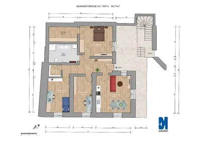 4-Zimmer-Wohnung mieten in Leibnitz – 98 m², € 980 – Bild 13 von 13