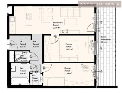 3-Zimmer-Wohnung mieten in Korneuburg – 61,86 m², € 1.079 – Bild 11 von 11