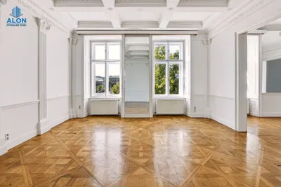 *NEU* 6 Zimmer | 162 m² Wohnung oder Büro | Kärntner Straße | Stuckdecken | Lift im Haus | AUCH ALS BÜRO NUTZBAR | AB SOFORT – Bild 3
