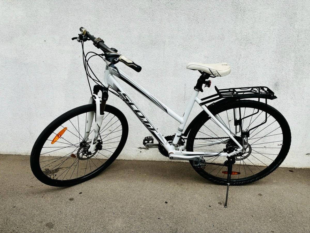 SCOTT "Damenfahrrad Trapezrahmen Fahrrad Citybike Trekkingrad,  330,-  (1200 Wien) - willhaben