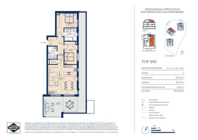 3-Zimmer-Wohnung kaufen in Klagenfurt Land – 90,59 m², € 925.000 – Bild 15 von 15