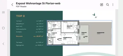 Wohnung mieten in Schärding – 47 m², € 750 – Bild 3 von 6