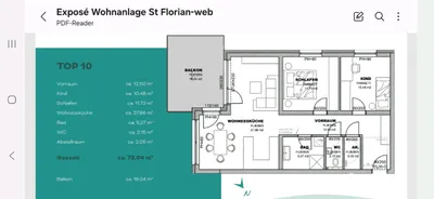 Wohnung mieten in Schärding – 47 m², € 750 – Bild 5 von 6