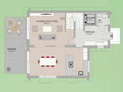 5-Zimmer-Haus kaufen in Wien – 197,23 m², € 2.737.900 – Bild 3 von 7