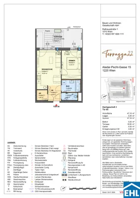 2-Zimmer-Wohnung kaufen in Wien – 47,16 m², € 382.000 – Bild 9 von 9