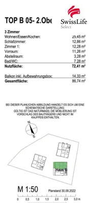 3-Zimmer-Wohnung kaufen in Salzburg Stadt – 72 m², € 624.800 – Bild 8 von 8