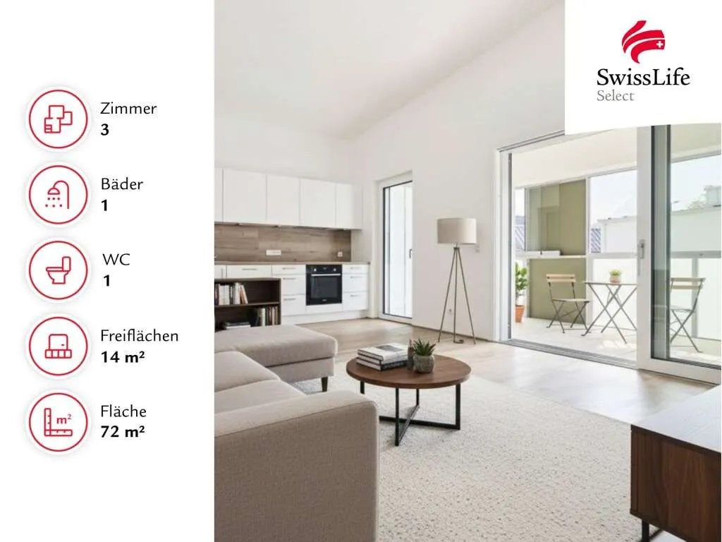 Wohnung – Salzburg, Heuberg - Ansicht 2