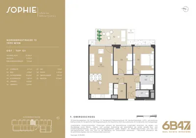 3-Zimmer-Wohnung kaufen in Wien – 70,28 m², € 760.000 – Bild 13 von 13