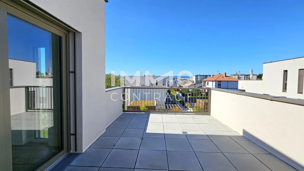 2 Dachterrassen mit Blick zum Wienerwald: 4-Zimmer-Wohnung in Traumanlage - provisionsfrei! - View 2