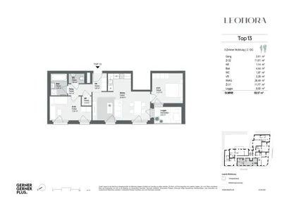 3-Zimmer-Wohnung kaufen in Wien – 69,73 m², € 529.000 – Bild 12 von 12