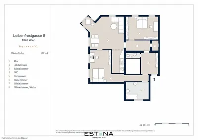 4-Zimmer-Wohnung kaufen in Wien – 107,03 m², € 725.000 – Bild 12 von 13
