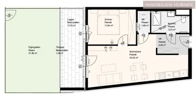 2-Zimmer-Wohnung mieten in Korneuburg – 47,74 m², € 949 – Bild 8 von 9
