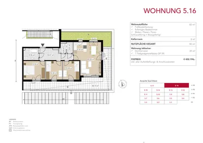 4-Zimmer-Wohnung kaufen in Graz – 82 m², € 432.196 – Bild 4 von 13