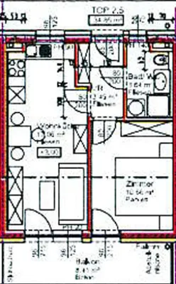 2-Zimmer-Wohnung mieten in Graz – 34,85 m², € 646 – Bild 11 von 11