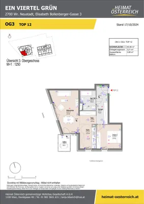 2-Zimmer-Wohnung kaufen in Wiener Neustadt – 60,66 m², € 193.102 – Bild 34 von 43