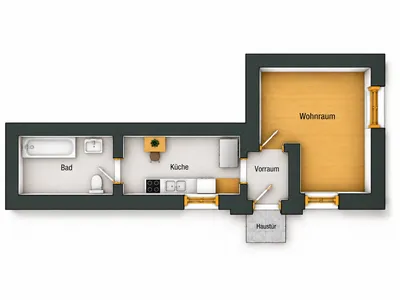 1-Zimmer-Wohnung mieten in Hallein – 35 m², € 725 – Bild 9 von 9