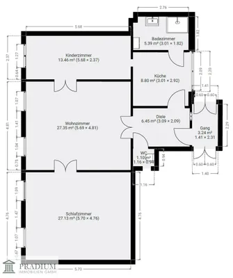 3-Zimmer-Wohnung kaufen in Wien – 88,89 m², € 498.000 – Bild 19 von 19