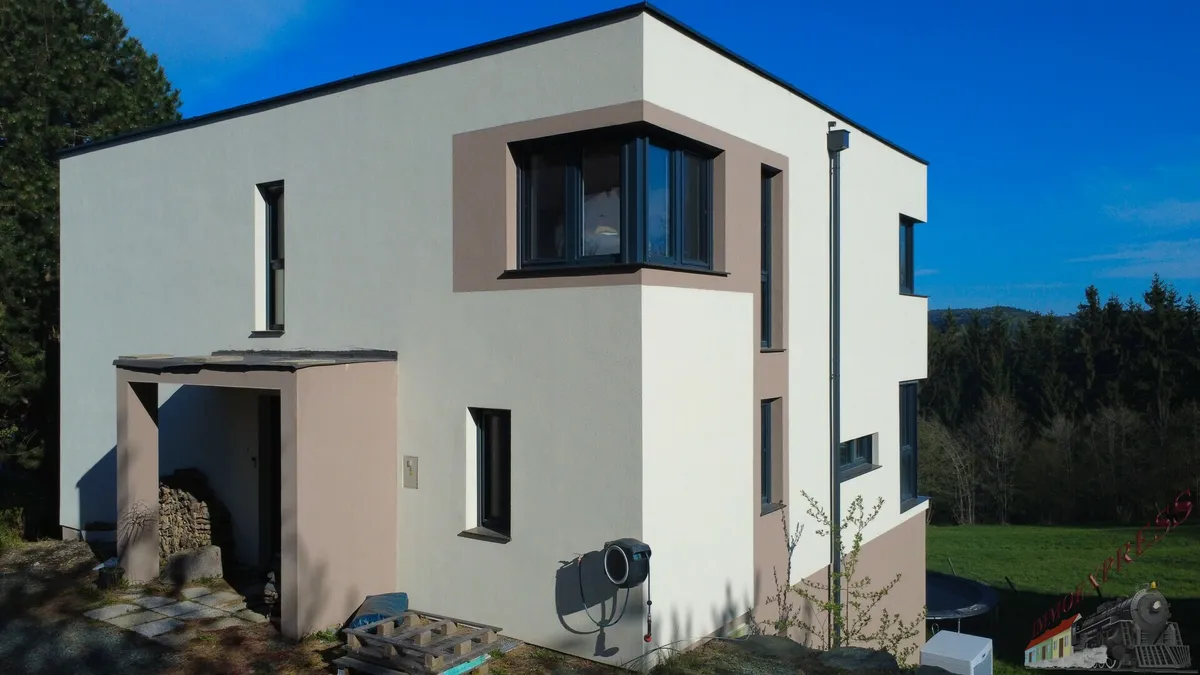 Modernes Einfamilienhaus mit Panoramablick - Sackgasse - Widok 3