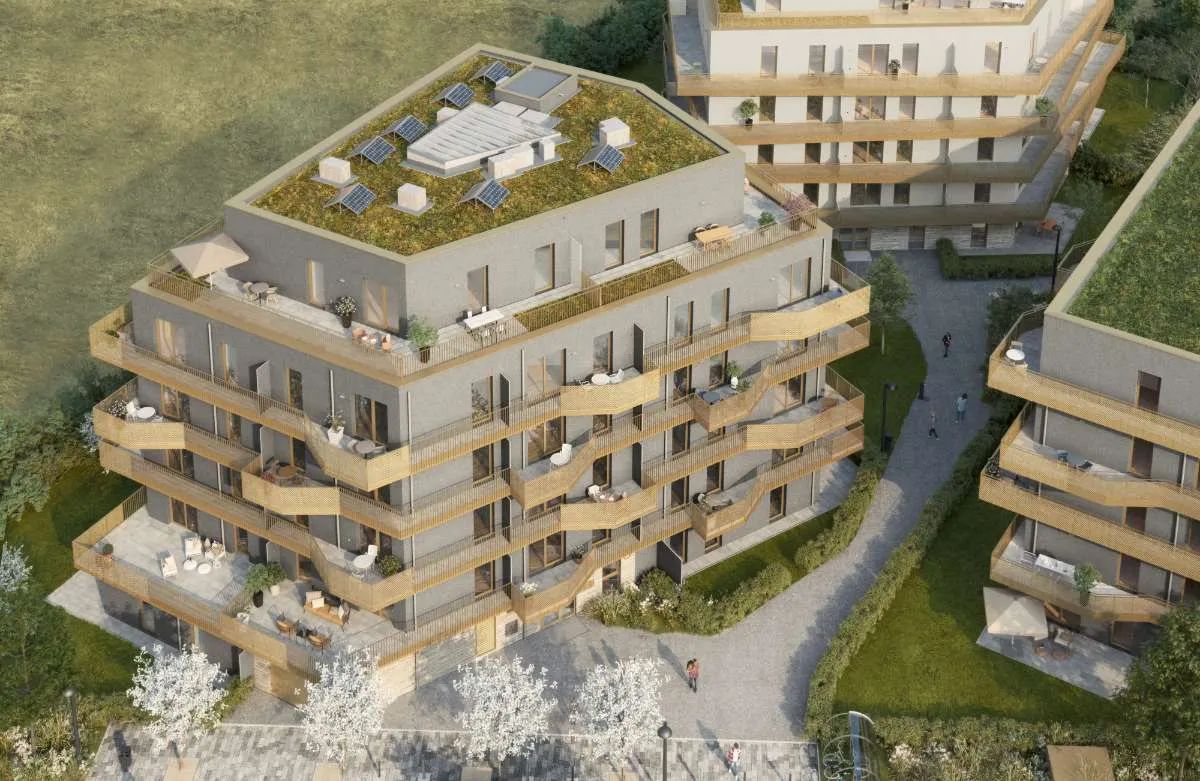 "Das Hirschfeld" Erstbezüge mit Außenflächen-nachhaltiges Wohnen am Rande der Stadt! - Ansicht 2