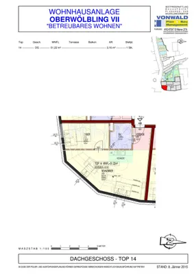 2-Zimmer-Wohnung mieten in Sankt Pölten Land – 51,22 m², € 785 – Bild 8 von 8
