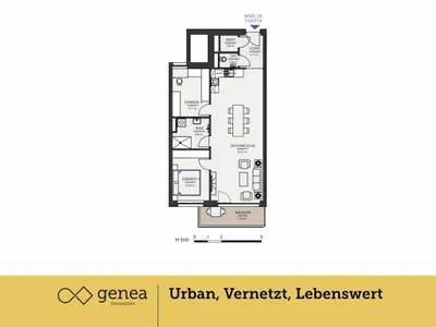2-Zimmer-Wohnung mieten in Graz – 72,02 m², € 1.055 – Bild 2 von 20