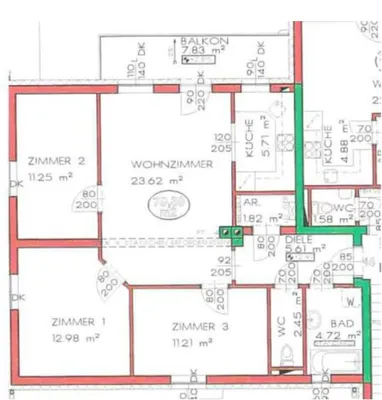 4-Zimmer-Wohnung mieten in Melk – 79,38 m², € 595 – Bild 17 von 17