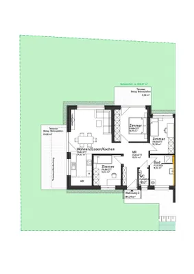 4-Zimmer-Wohnung kaufen in Deutschlandsberg – 85,27 m², € 369.900 – Bild 8 von 8