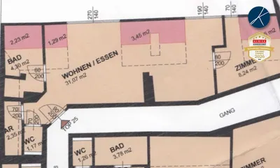 2-Zimmer-Wohnung mieten in Krems an der Donau – 47,13 m², € 748 – Bild 9 von 9