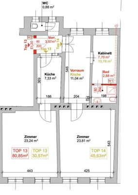 3-Zimmer-Wohnung kaufen in Wien – 80,85 m², € 340.000 – Bild 11 von 11
