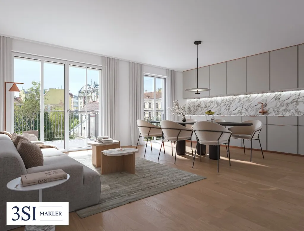 The Anthony: Stilvolle Neubauwohnung mit Komfort und Funktionalität - Widok 2