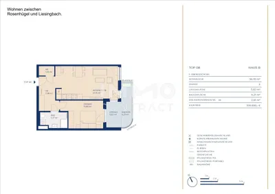 2-Zimmer-Wohnung kaufen in Wien – 56,32 m², € 339.000 – Bild 11 von 11