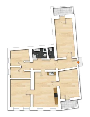 6-Zimmer-Wohnung kaufen in Gmunden – 135 m², € 370.000 – Bild 12 von 12