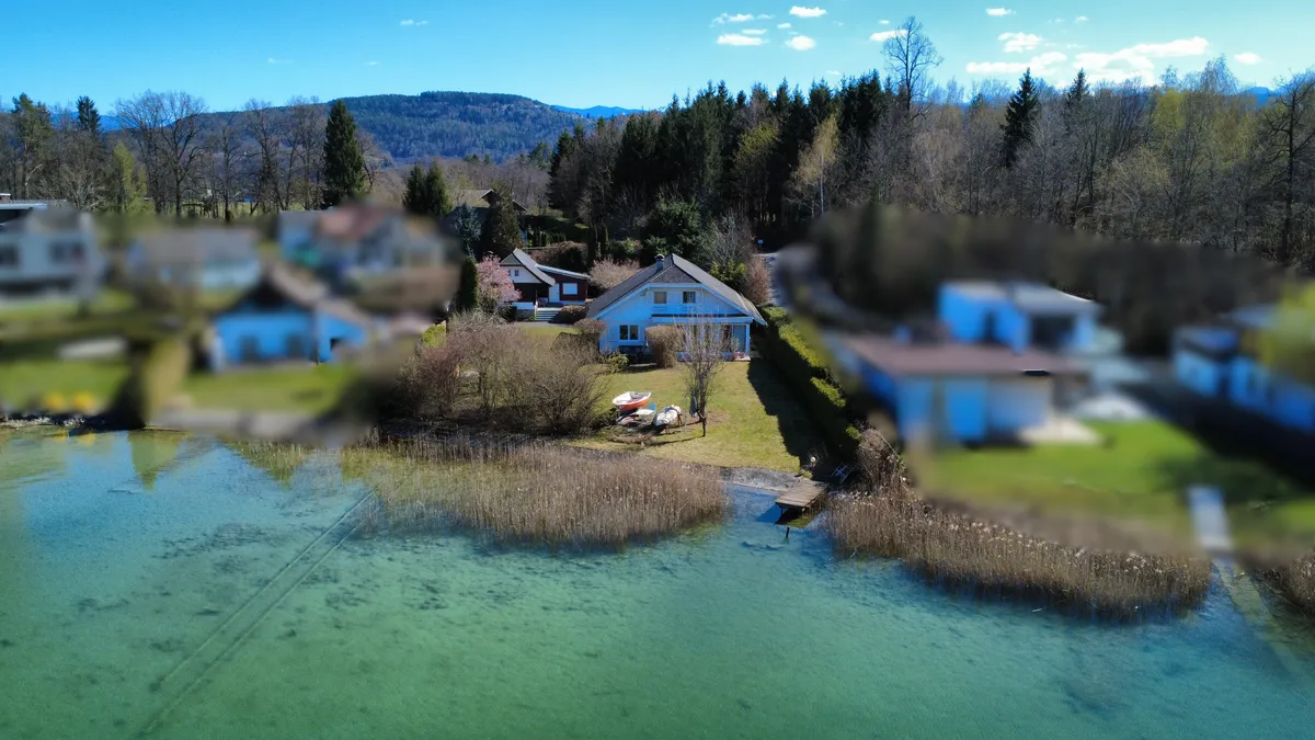 Traumhaftes Seegrundstück in der Angererbucht, direkt am Wörthersee - Ansicht 3