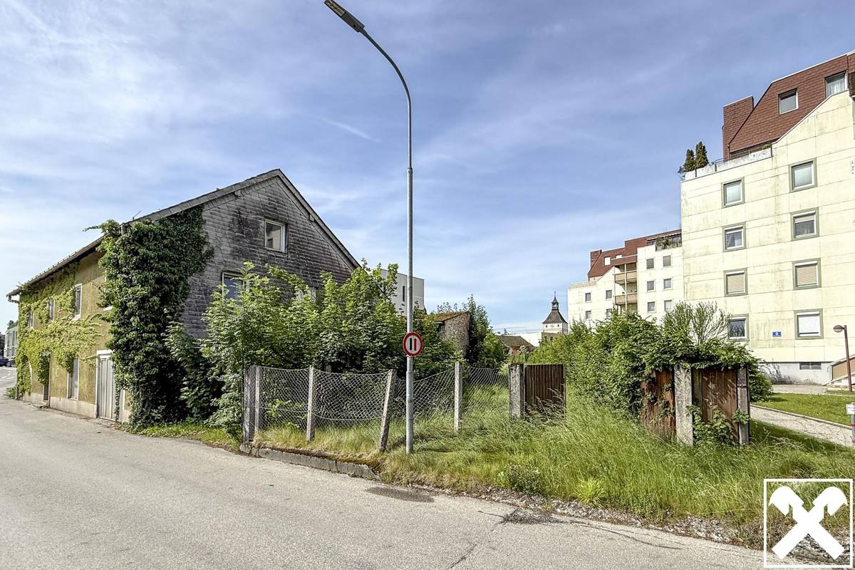 Grundstück mit Altbestand und Projektidee im Herzen von Vöcklabruck - Ansicht 3