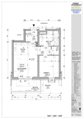 2-Zimmer-Wohnung mieten in Amstetten – 56,85 m², € 625 – Bild 19 von 19