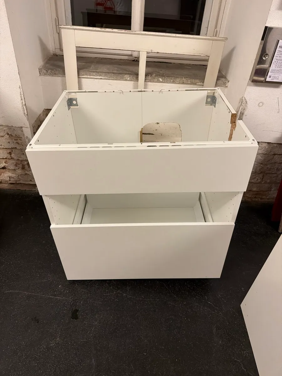 IKEA METOD Spülenunterschrank 80 cm mit MAXIMERA-Auszug - guter Zustand, € 90,- (1230 Wien)