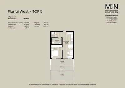 2-Zimmer-Wohnung kaufen in Liezen – 49,28 m², € 684.783 – Bild 4 von 4