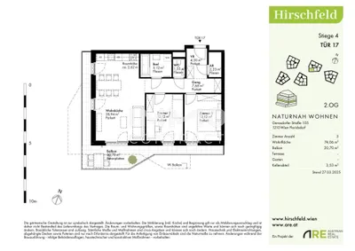 3-Zimmer-Wohnung kaufen in Wien – 74,06 m², € 432.000 – Bild 16 von 16