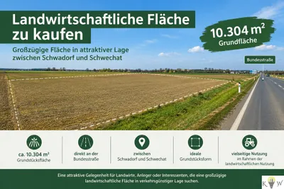 Grundstück kaufen in Bruck an der Leitha – 10 304 m², € 155.000 – Bild 2 von 3