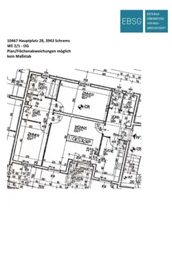 3-Zimmer-Wohnung mieten in Gmünd – 74,94 m², € 533 – Bild 2 von 2