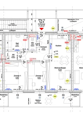3-Zimmer-Wohnung mieten in Hartberg-Fürstenfeld – 71,8 m², € 833 – Bild 2 von 2