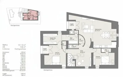 3-Zimmer-Wohnung kaufen in Baden – 151 m², € 431.000 – Bild 11 von 11